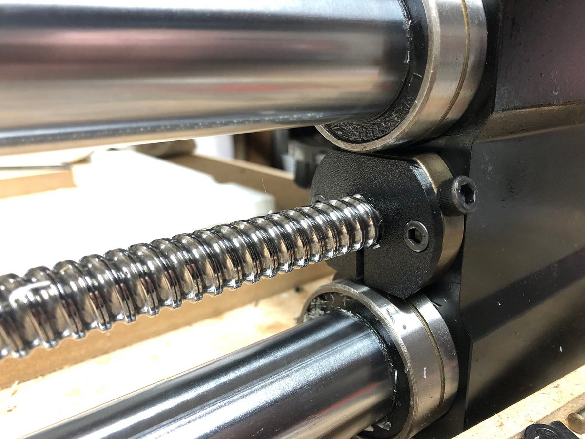 OneFinity Elite CNC router with ball screw drive