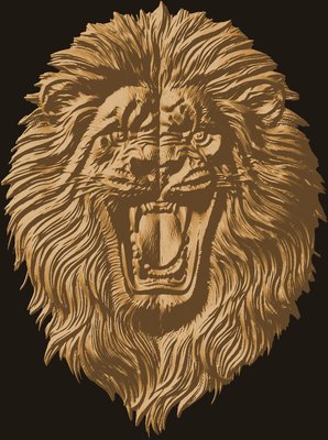 Roaring Lion Head